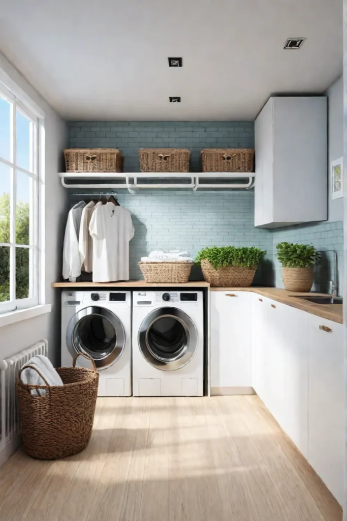 Efficient laundry room design