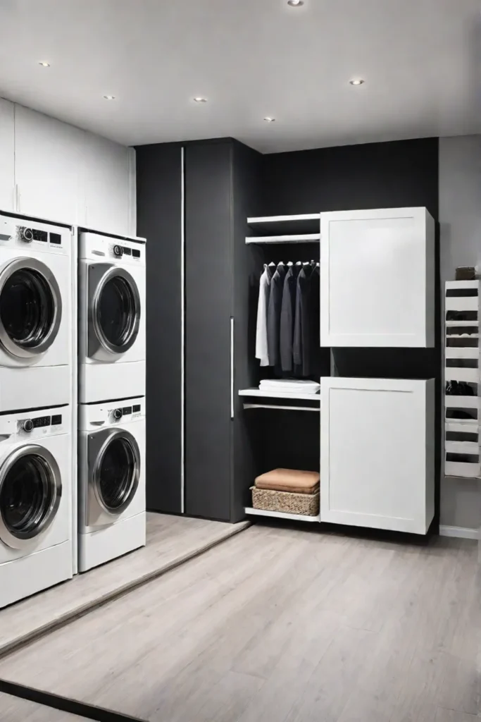 Laundry room with durable countertop