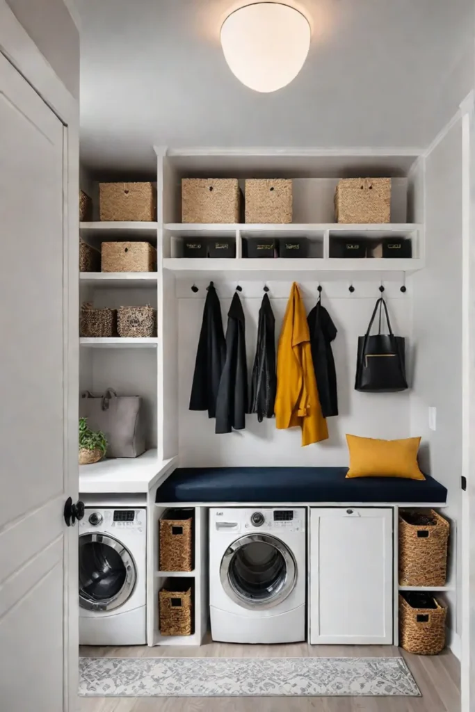 Maximizing Space and Style in a Small Laundry Area