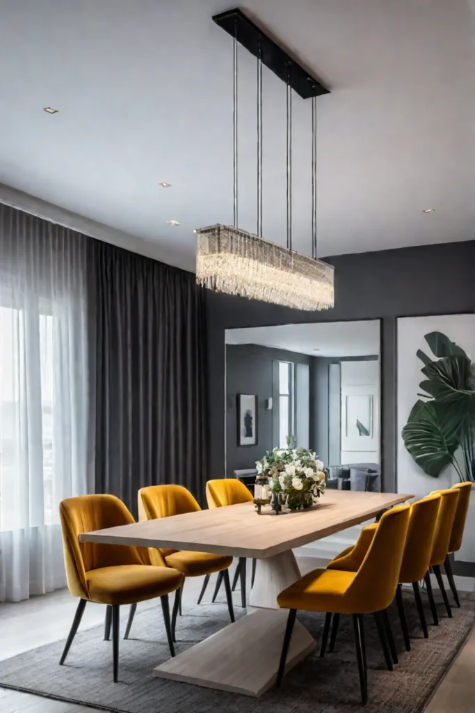 Modern dining room minimalist design