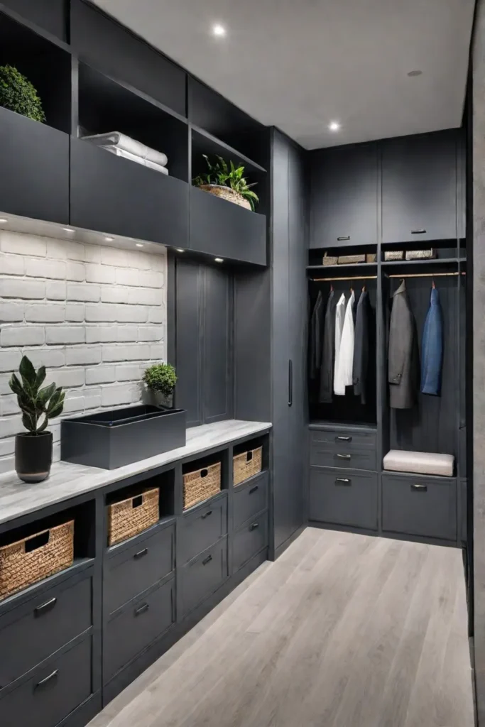 Mudroom storage solutions