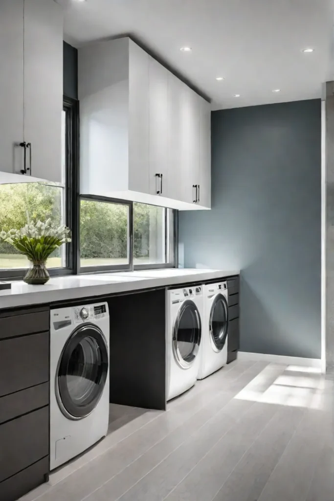 SpaceSaving Laundry Room