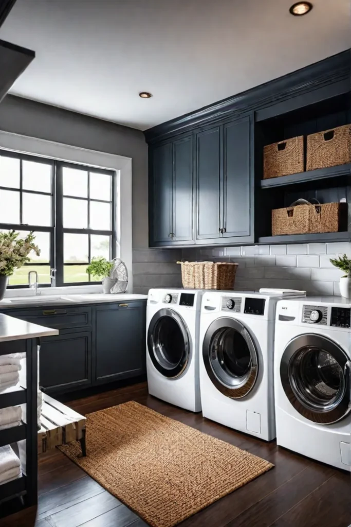 Stylish and enjoyable laundry room